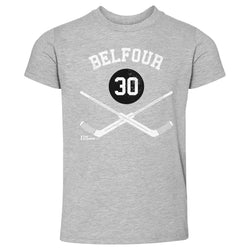 Ed Belfour Chicago 30 Goalie Sticks WHT