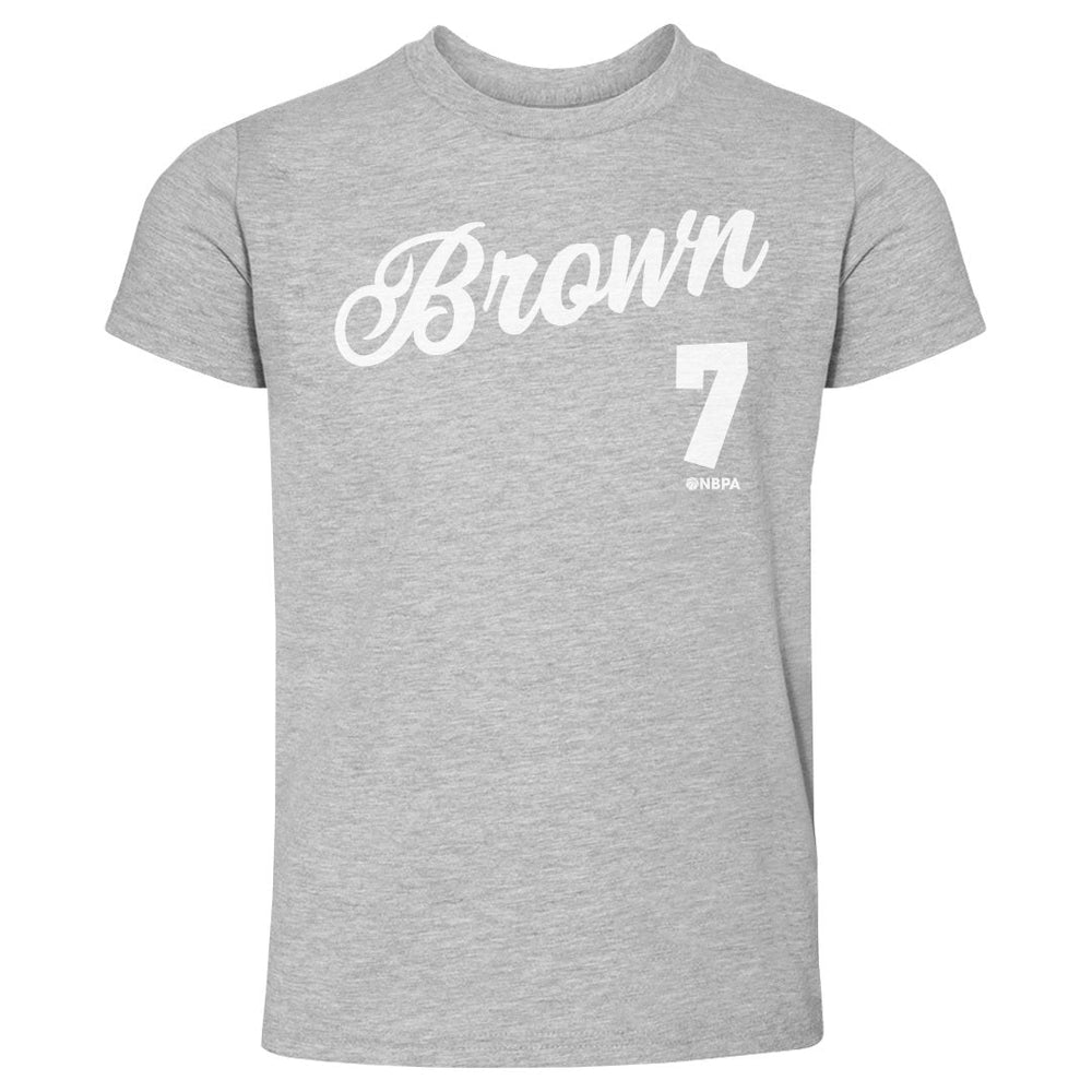 Jaylen Brown Boston Script WHT (ONLINE ORDER ONLY)