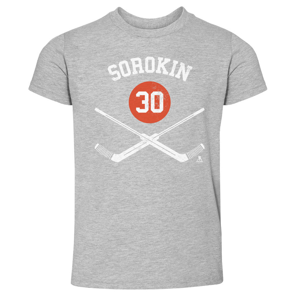 Ilya Sorokin New York I Goalie Sticks WHT
