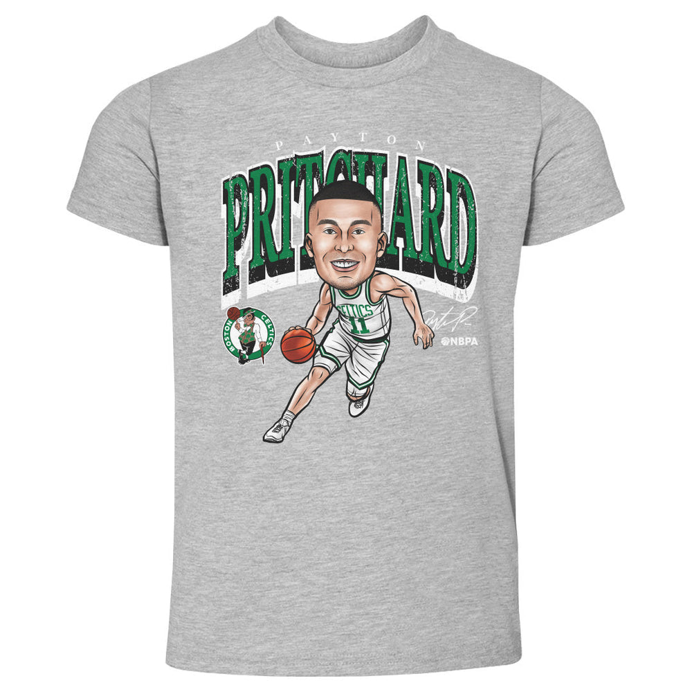 Payton Pritchard Boston Celtics Cartoon WHT (ONLINE ORDER ONLY)