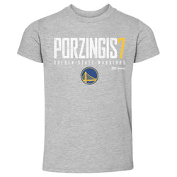 Kristaps Porzingis Golden State Warriors Elite WHT (ONLINE ORDER ONLY)