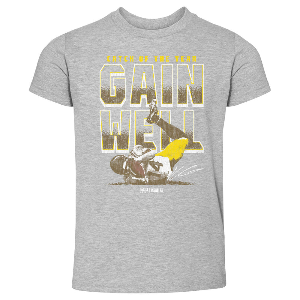 Kenneth Gainwell Pittsburgh The Catch WHT (ONLINE ORDER ONLY)