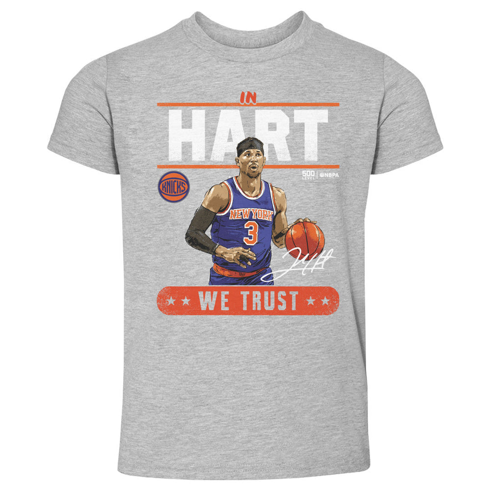 Josh Hart New York Knicks Trust WHT (ONLINE ORDER ONLY)