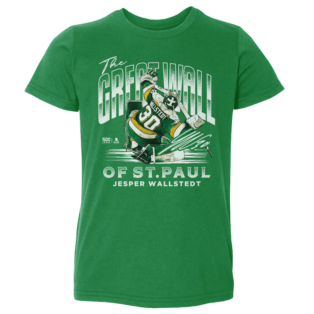 Jesper Wallstedt Minnesota The Great Wall Of St. Paul WHT (ONLINE ORDER ONLY)