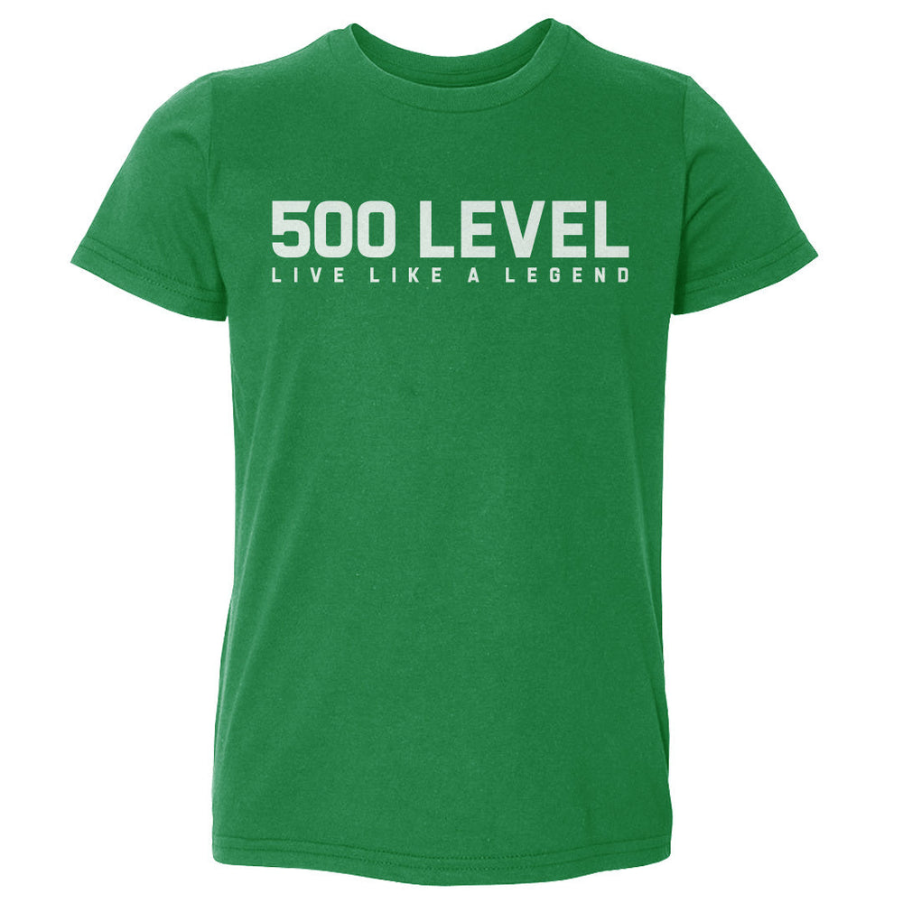 500 LEVEL Wordmark WHT (ONLINE ORDER ONLY)