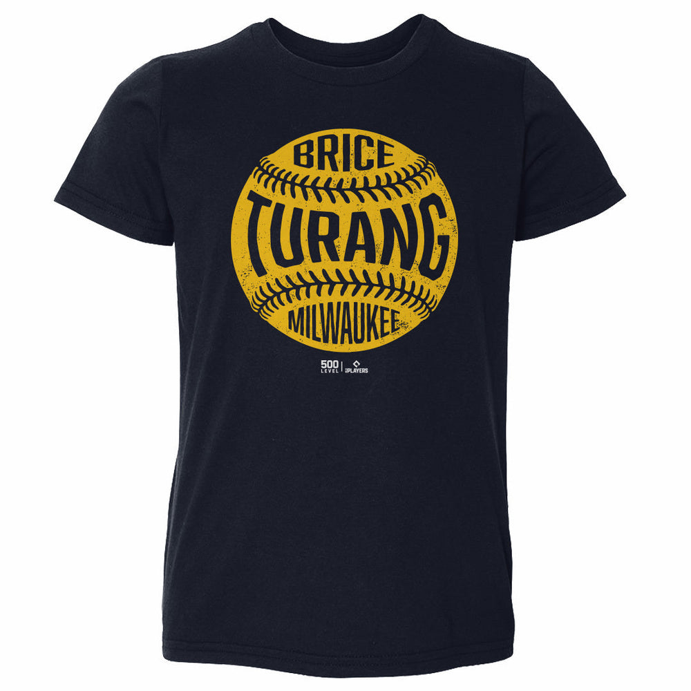 Brice Turang Milwaukee Vintage Baseball WHT (ONLINE ORDER ONLY)
