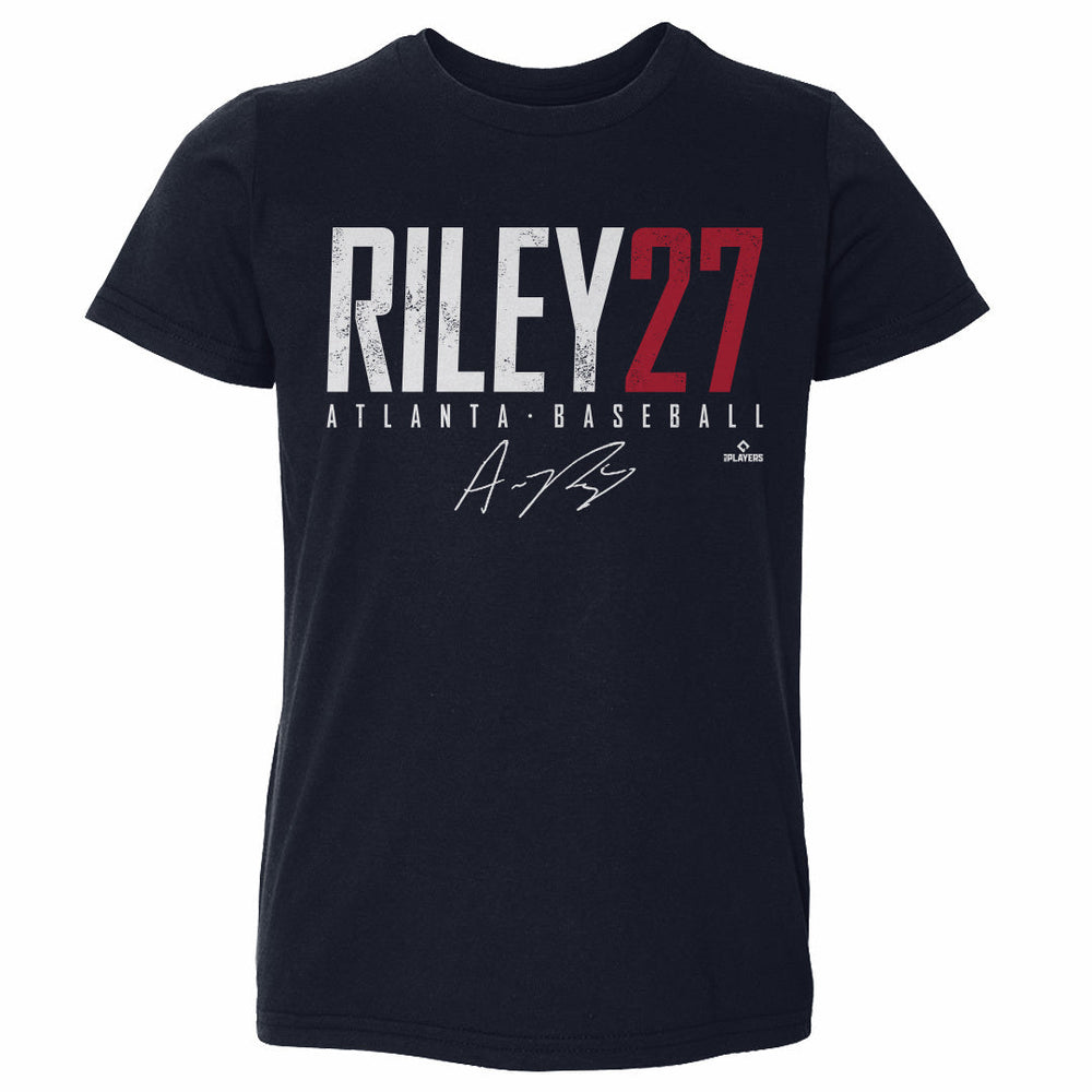 Austin Riley Atlanta Elite WHT (ONLINE ORDER ONLY)