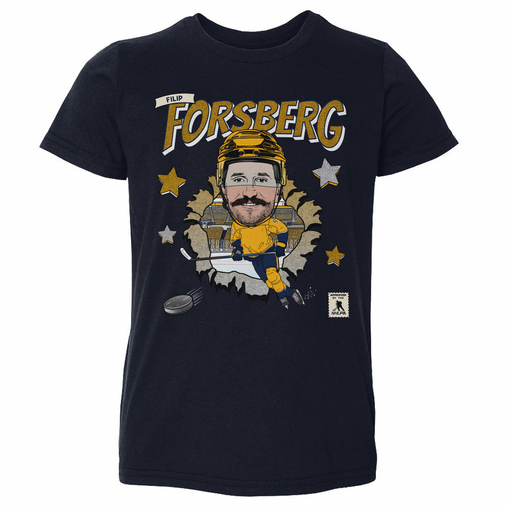 Filip Forsberg Nashville Caricature WHT (ONLINE ORDER ONLY)