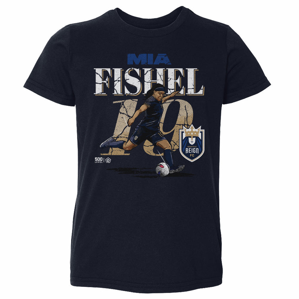 Mia Fishel Seattle Reign Cracked Number WHT (ONLINE ORDER ONLY)