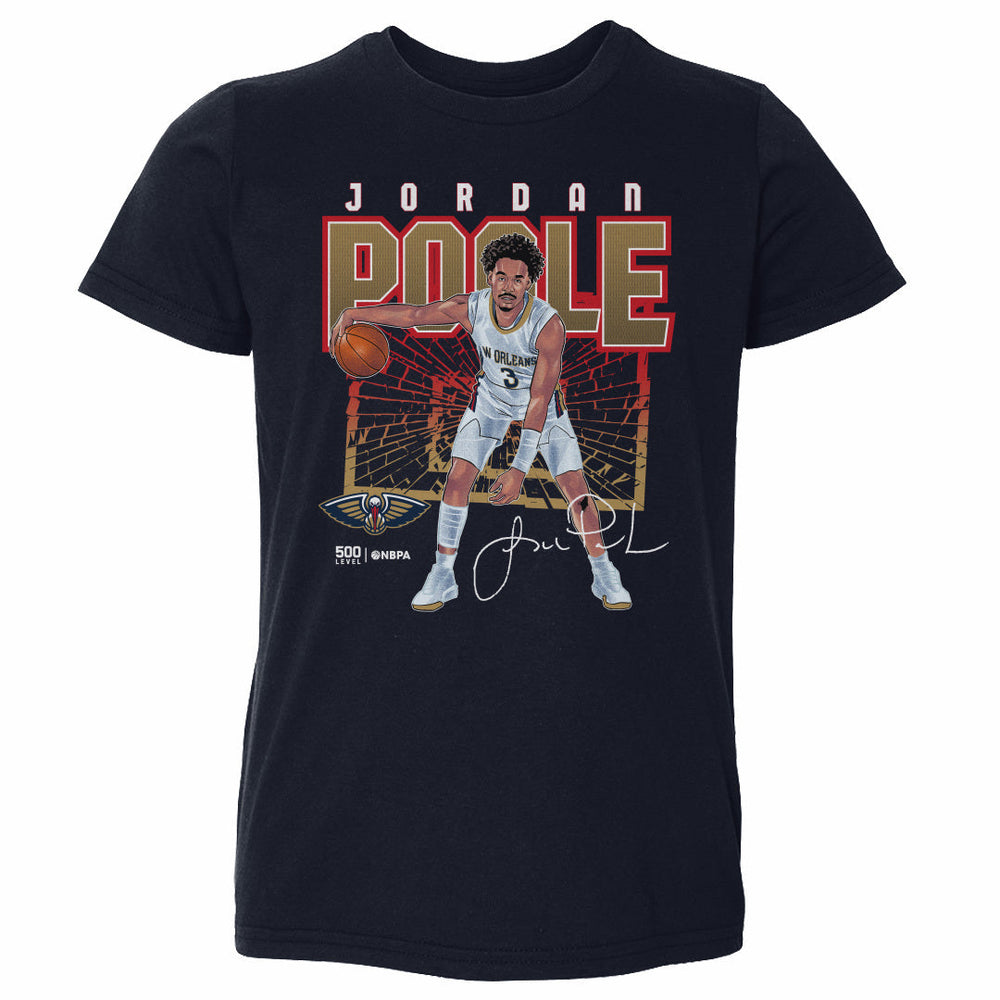 Jordan Poole New Orleans Pelicans Shattered WHT (ONLINE ORDER ONLY)