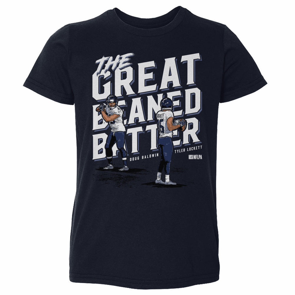 Tyler Lockett & Doug Baldwin Baseball W WHT (ONLINE ORDER ONLY)