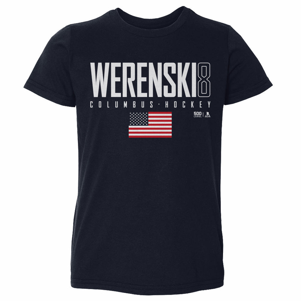 Zach Werenski Columbus USA Elite WHT (ONLINE ORDER ONLY)