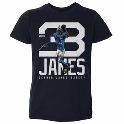Derwin James Los Angeles C Bold Number WHT (ONLINE ORDER ONLY)