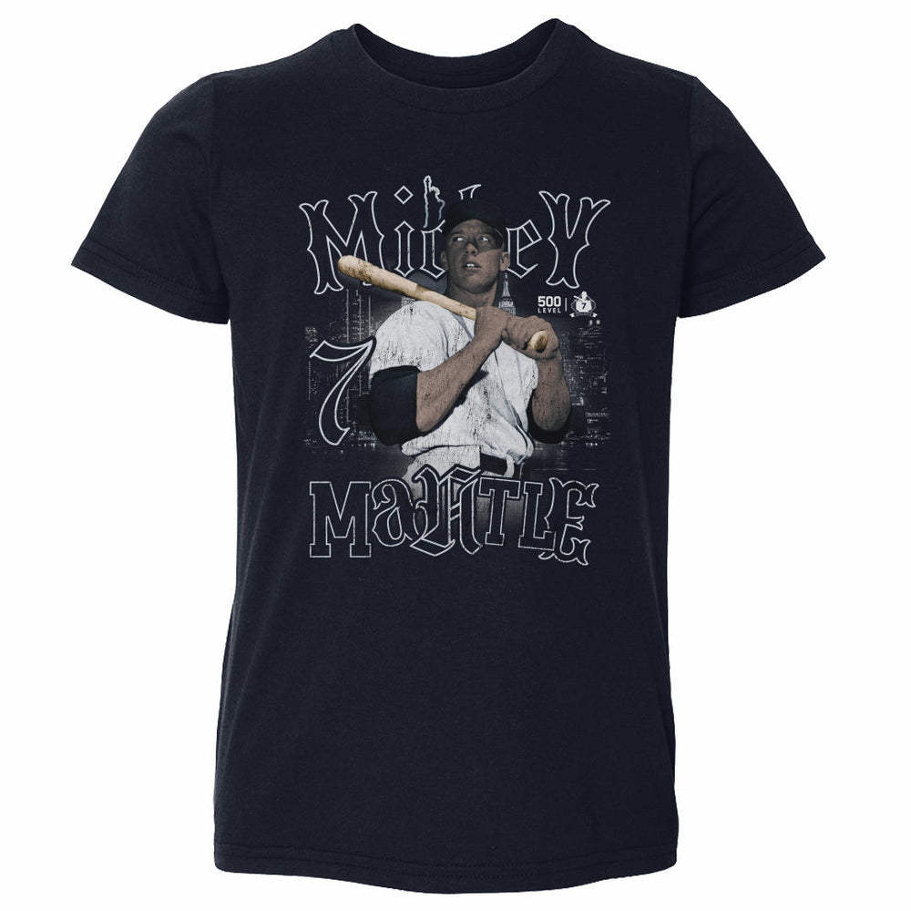 Mickey Mantle New York Y Skyline WHT (ONLINE ORDER ONLY)
