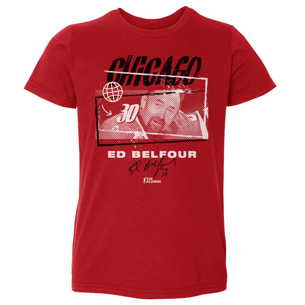 Ed Belfour Chicago Tones WHT