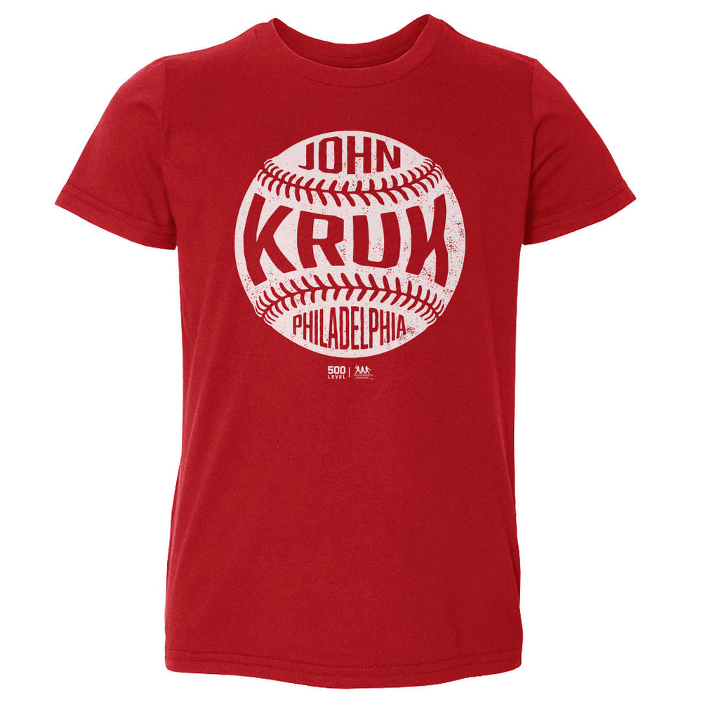 John Kruk Philadelphia Vintage Baseball WHT (ONLINE ORDER ONLY)