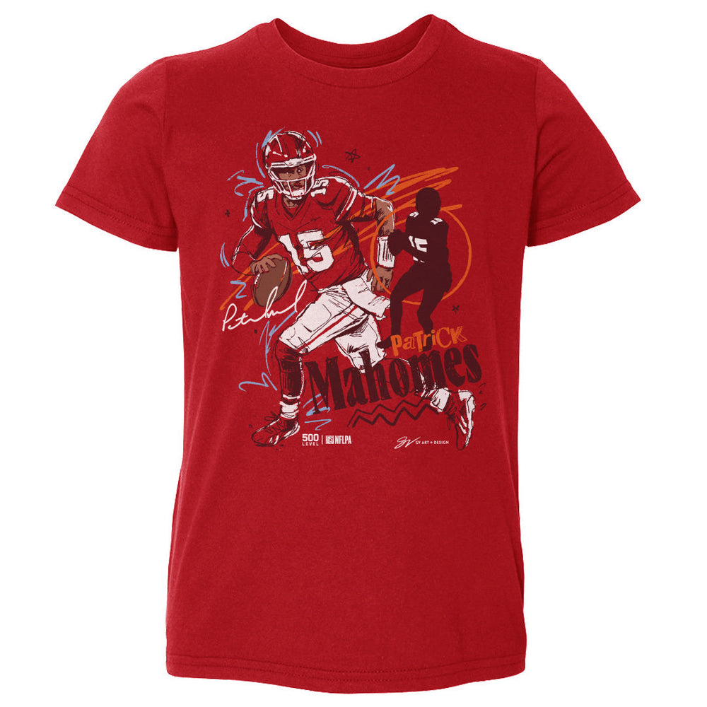 Patrick Mahomes Kansas City Scribble WHT (ONLINE ORDER ONLY)