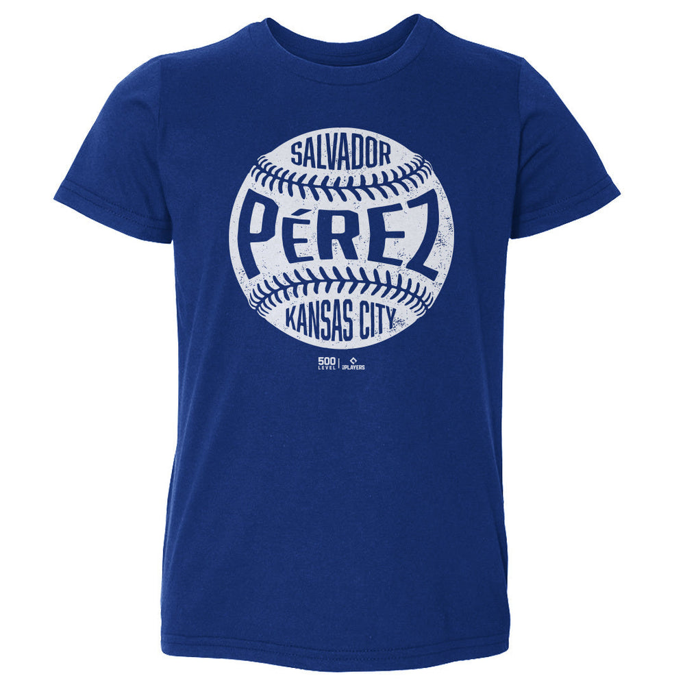 Salvador Perez Kansas City Vintage Baseball WHT (ONLINE ORDER ONLY)