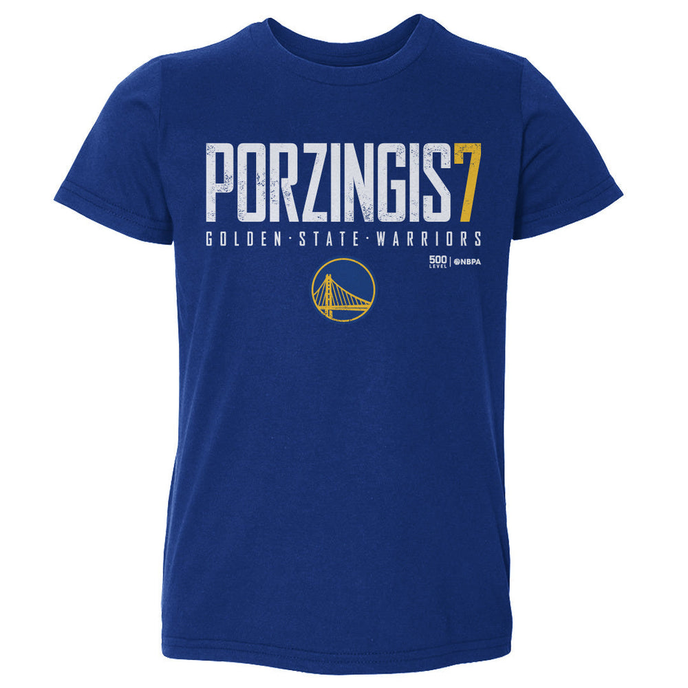 Kristaps Porzingis Golden State Warriors Elite WHT (ONLINE ORDER ONLY)