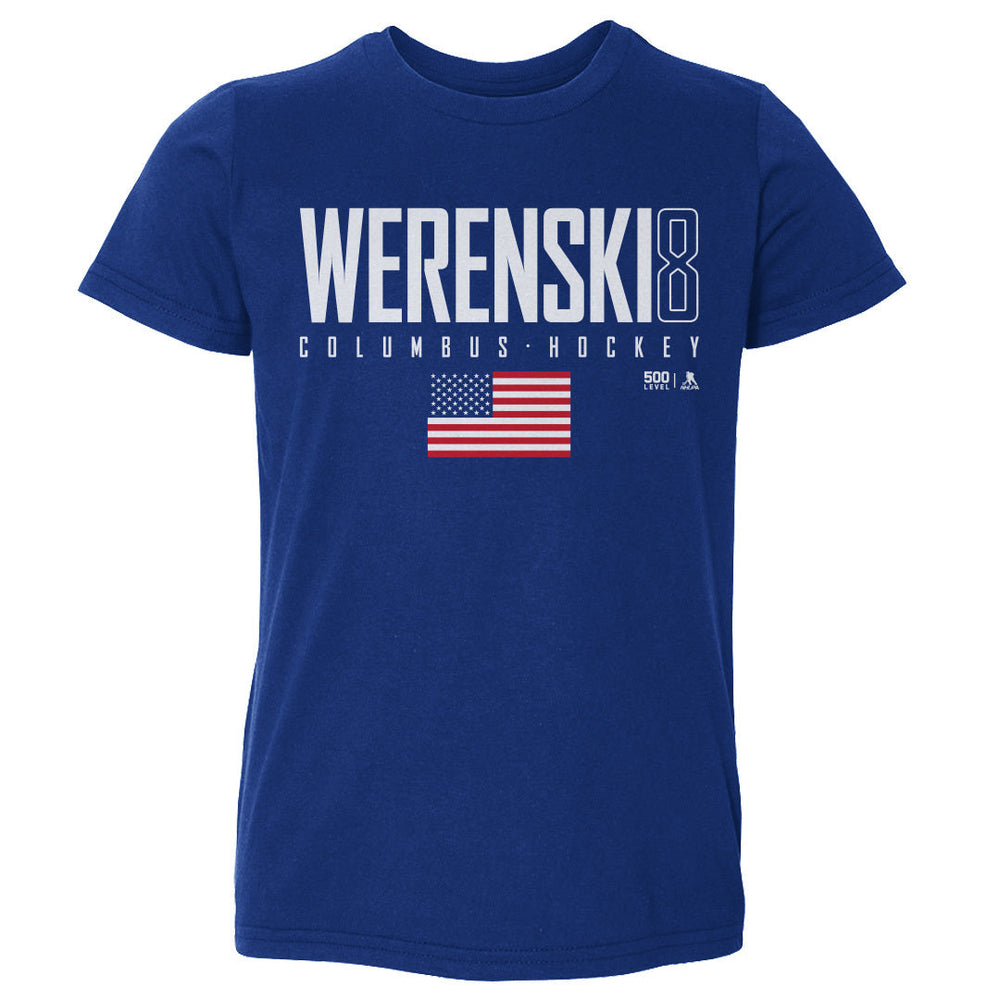 Zach Werenski Columbus USA Elite WHT (ONLINE ORDER ONLY)