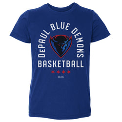 DePaul Blue Demons Basketball Arc WHT (ONLINE ORDER ONLY)
