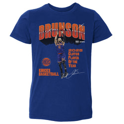 Jalen Brunson New York Knicks 2025 Clutch Player Of The Year WHT (ONLINE ORDER ONLY)