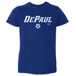DePaul Blue Demons Soccer Minimalist WHT (ONLINE ORDER ONLY)