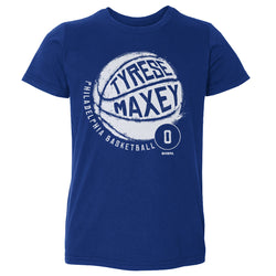 Tyrese Maxey Philadelphia Basketball WHT (ONLINE ORDER ONLY)