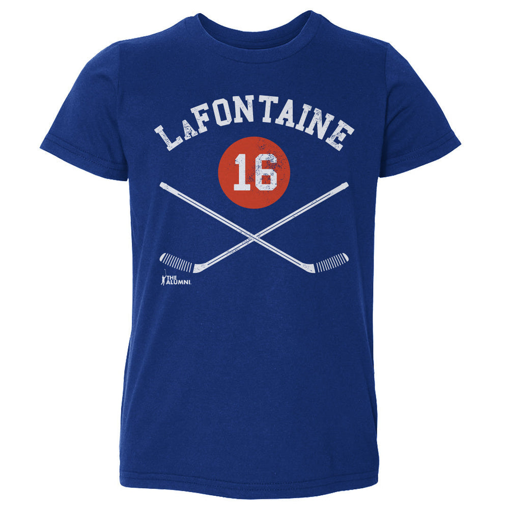 Pat LaFontaine New York I 16 Sticks WHT