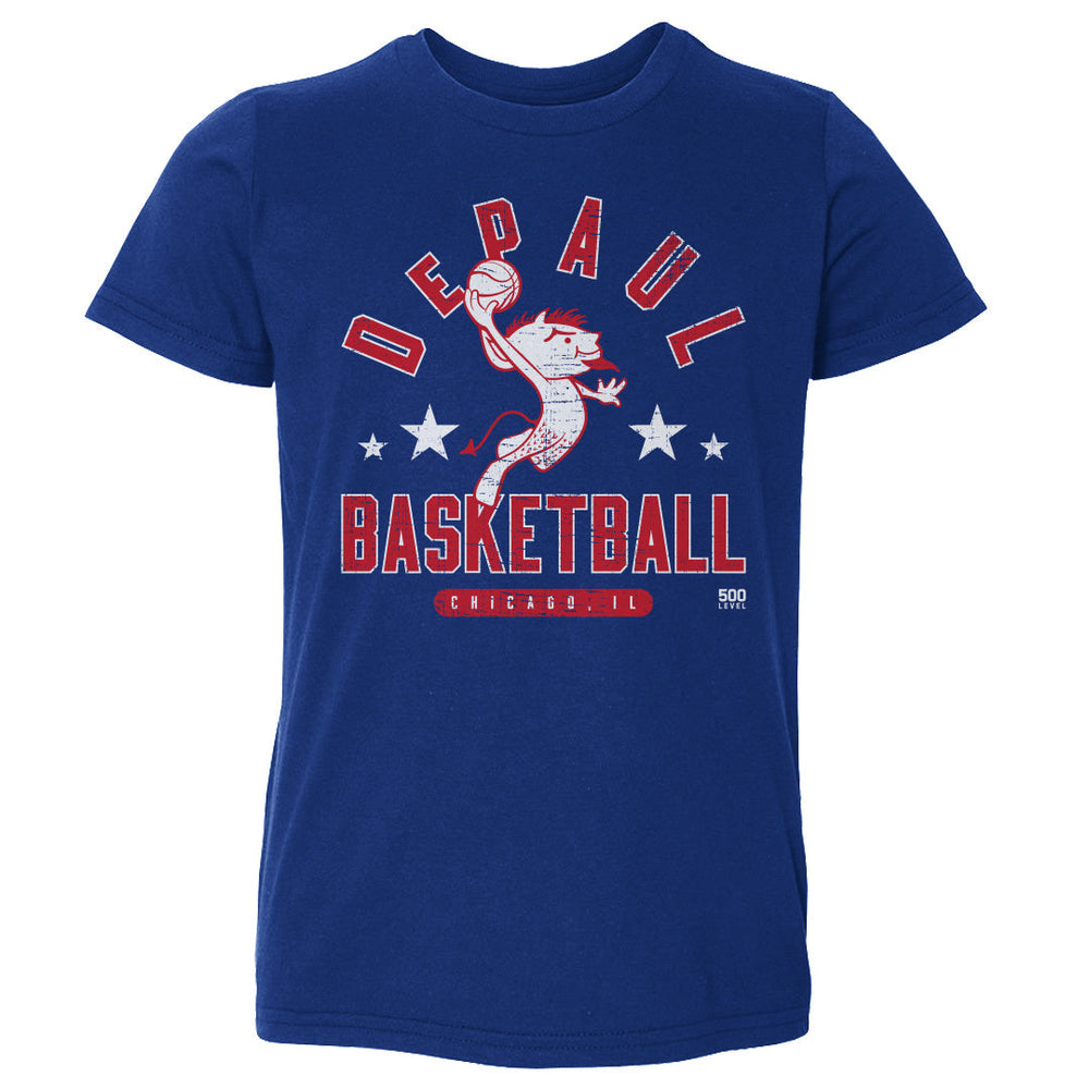 DePaul Blue Demons Vintage Basketball WHT (ONLINE ORDER ONLY)