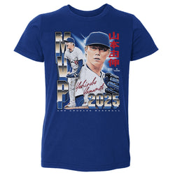 Yoshinobu Yamamoto Los Angeles D 2025 Champs MVP WHT (ONLINE ORDER ONLY)