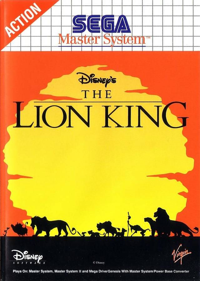 The Lion King (Sega Master System) (ONLINE ORDER ONLY)