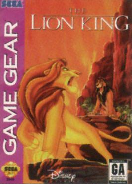 The Lion King (Sega Game Gear) (ONLINE ORDER ONLY)