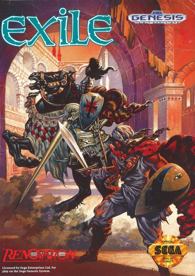 Exile (Sega Genesis) (ONLINE ORDER ONLY)