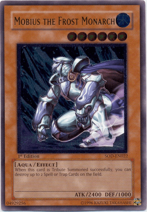 Mobius the Frost Monarch [SOD-EN022] Ultimate Rare (ONLINE ORDER ONLY)