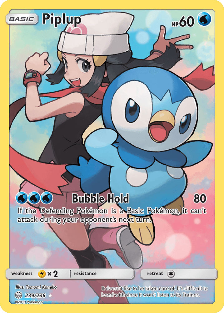 Piplup (239/236) [Sun & Moon: Cosmic Eclipse] (Online Only)