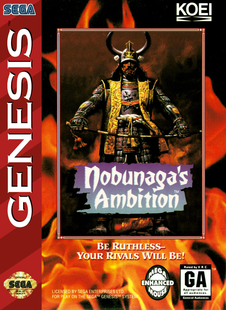 Nobunaga's Ambition (Sega Genesis) (ONLINE ORDER ONLY)