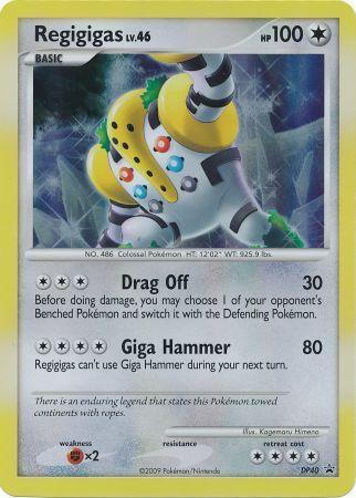 Regigigas (DP40) (Jumbo Card) [Diamond & Pearl: Black Star Promos] (Online Only)