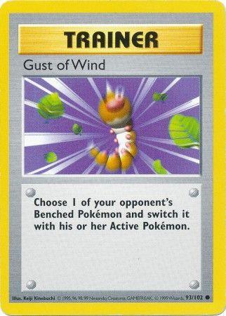 Gust of Wind (93/102) [Base Set Shadowless Unlimited] (Online Only)