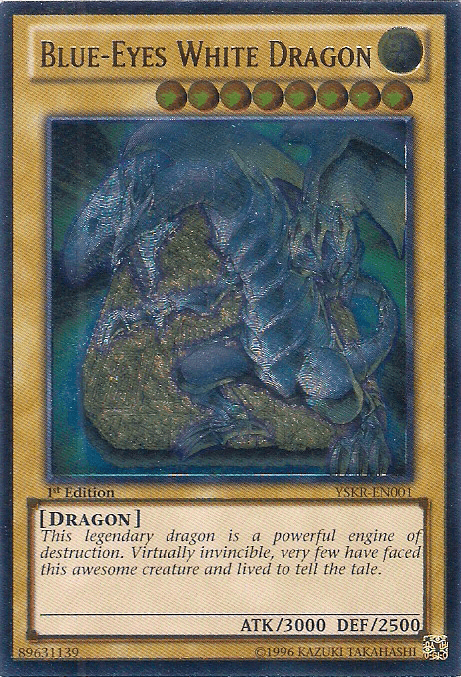 Blue-Eyes White Dragon (UTR) [YSKR-EN001] Ultimate Rare (ONLINE ORDER ONLY)