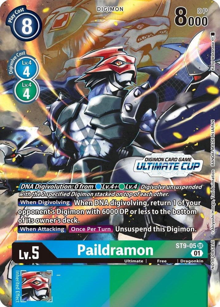 Paildramon [ST9-05] (April Ultimate Cup 2022) [Starter Deck: Ultimate Ancient Dragon Promos] (ONLINE ORDER ONLY)