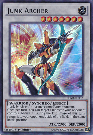 Junk Archer [LC5D-EN037] Super Rare (ONLINE ORDER ONLY)