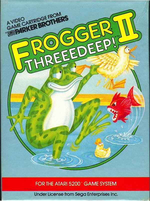 Frogger II: Threedeep (Atari 5200) (Online Only)