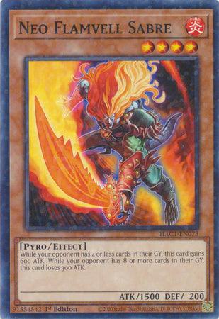 Neo Flamvell Sabre (Duel Terminal) [HAC1-EN073] Parallel Rare (ONLINE ORDER ONLY)