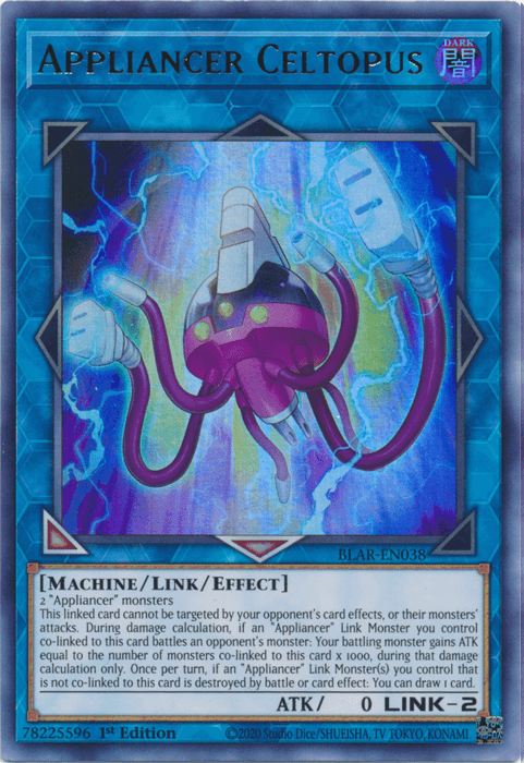 Appliancer Celtopus [BLAR-EN038] Ultra Rare (ONLINE ORDER ONLY)