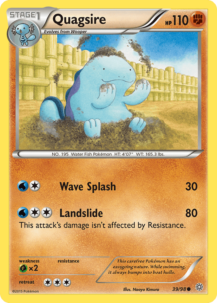 Quagsire (39/98) [XY: Ancient Origins] (Online Only)
