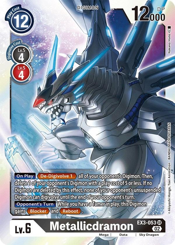 Metallicdramon [EX3-053] [Draconic Roar] (ONLINE ORDER ONLY)