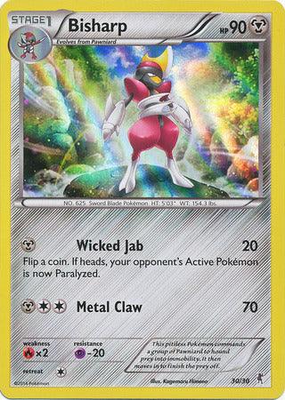 Bisharp (30/30) [XY: Trainer Kit 1 - Bisharp] (Online Only)