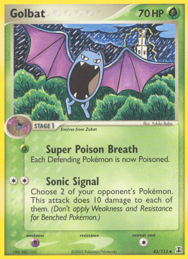 Golbat (43/113) [EX: Delta Species] (Online Only)