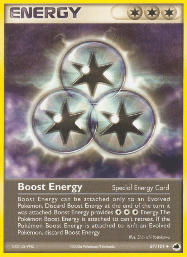 Boost Energy (87/101) [EX: Dragon Frontiers] (Online Only)